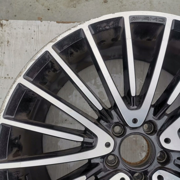 1x Alufelge 21 Zoll 9.0" 5x112 34ET Glanz Silber A2234011700 Mercedes-Benz W223 FEL5201396722zh