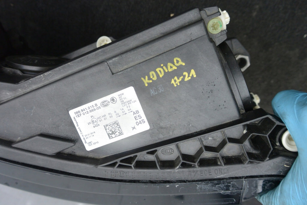 Frontscheinwerfer Skoda Kodiaq 566941015B 1EF01266905 Links Headlight SCH1561465451ct