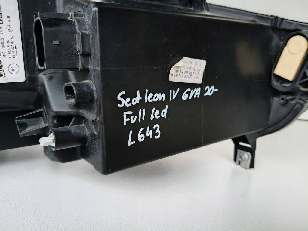 Frontscheinwerfer Seat Leon 5FB941007G Full LED Links Scheinwerfer Headlight SCH3273300633hc