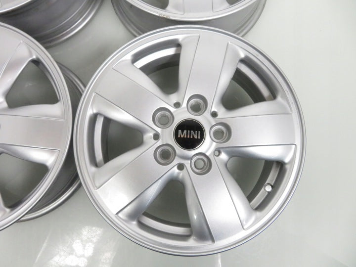 4x Alufelge 15 Zoll 5.5" 5x112 46ET M800372 Mini F57 F56 F55 Rim Wheel FEL1065341039ri