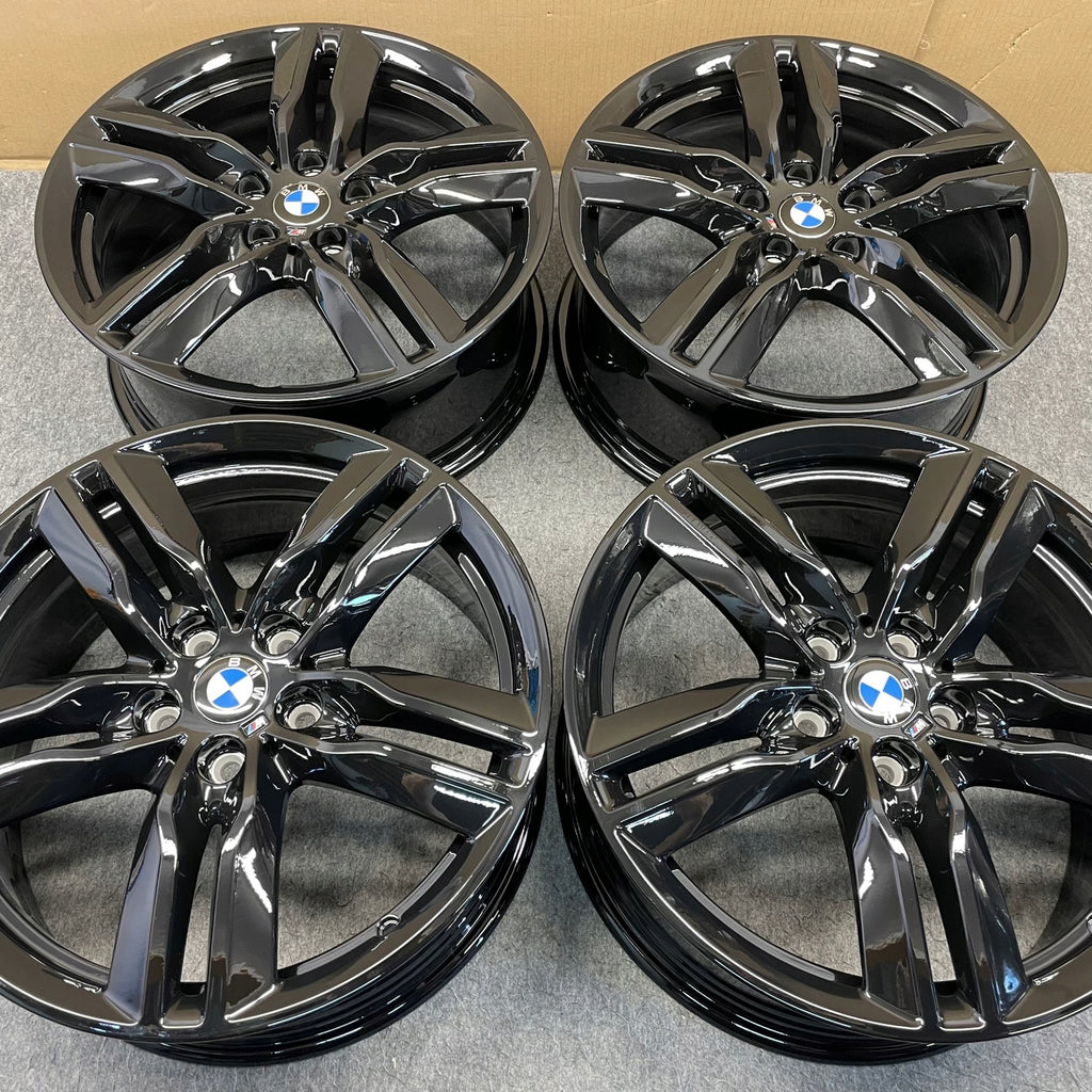 4x Alufelge 18 Zoll 7.5" 5x112 51ET Glanz Silber 7850456 BMW X1 F48 Rim Wheel