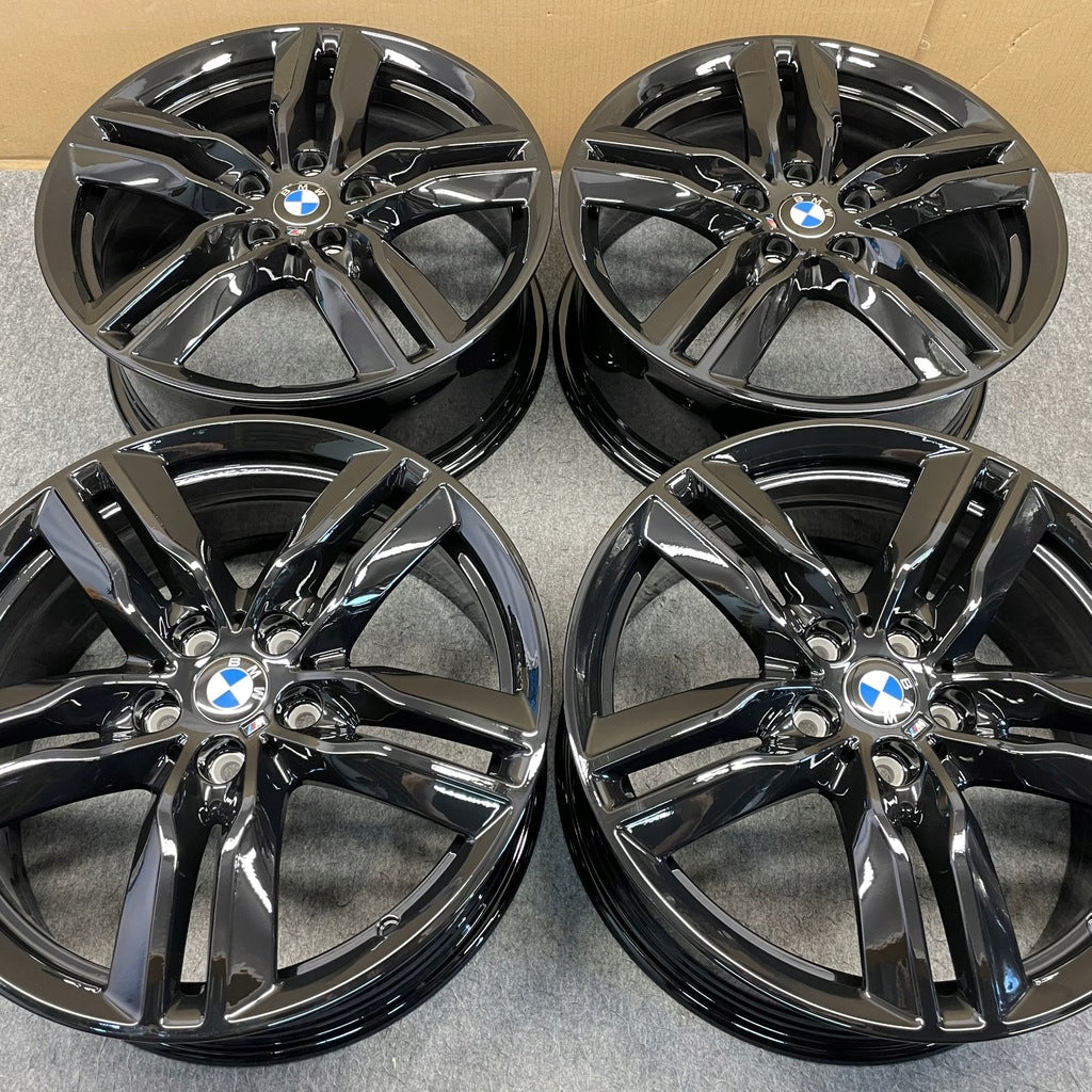 4x Alufelge 18 Zoll 7.5" 5x112 51ET Glanz Silber 7850456 BMW X1 F48 Rim Wheel FEL3207411838yp