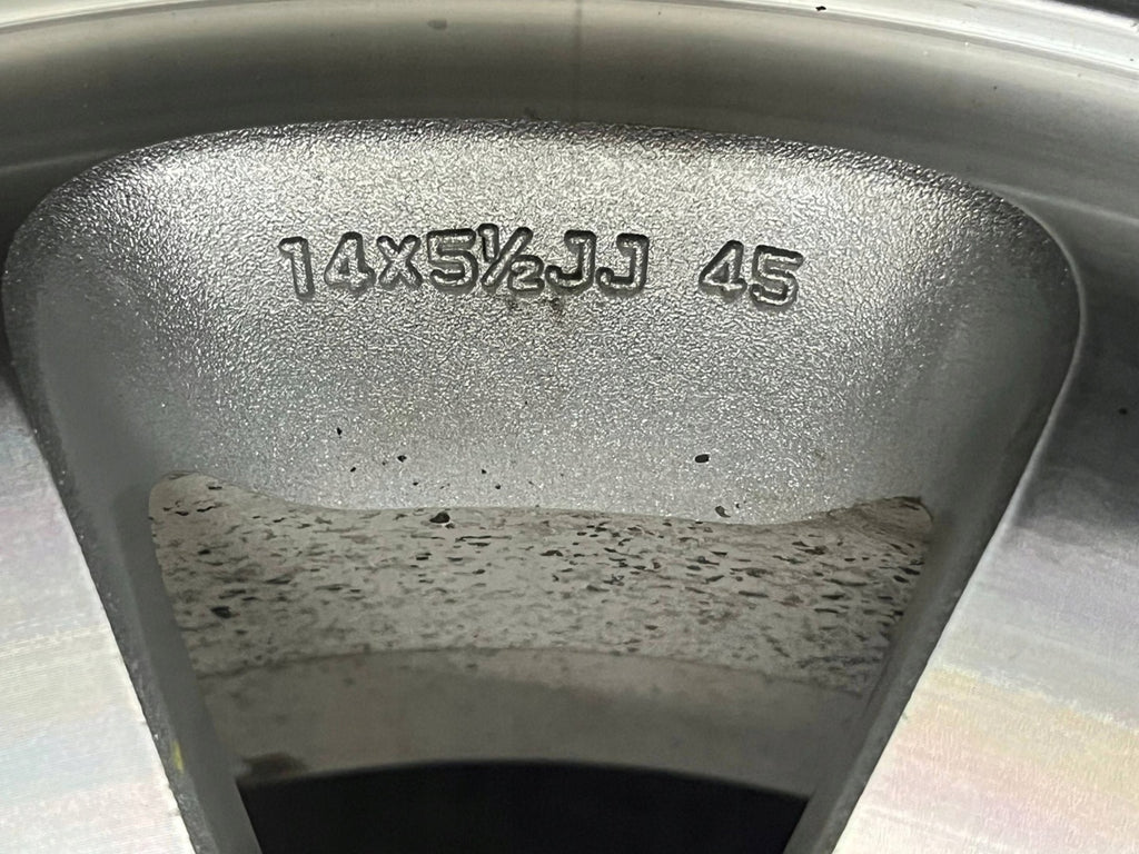 4x Alufelge 14 Zoll RAF10172 Mazda 323 F I Rim Wheel FEL1721287614bx