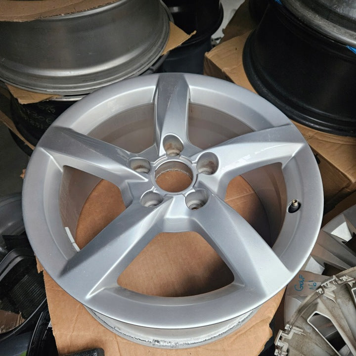 1x Alufelge 16 Zoll 7.5" 5x112 45ET Glanz 8K0601025CL Audi A4 B8 Rim Wheel FEL3297430392ls