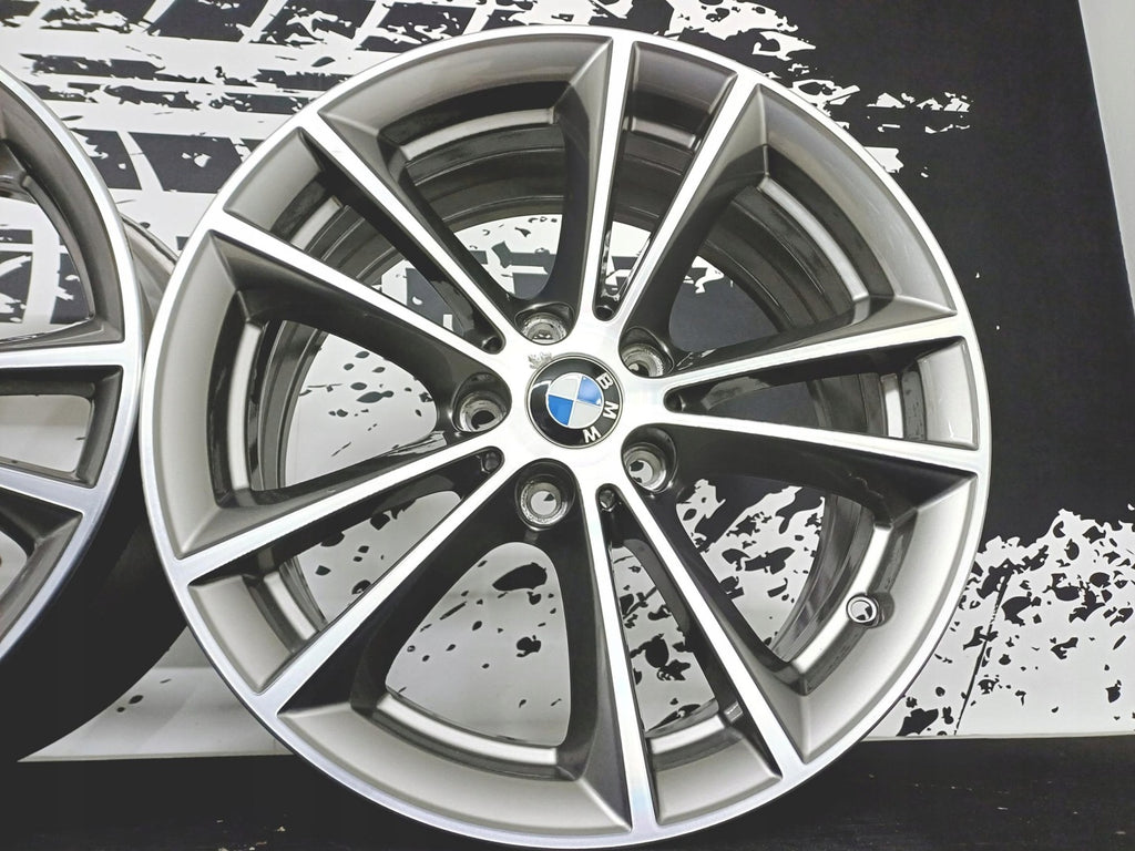 4x Alufelge 17 Zoll 7.5" 5x112 27ET Grau 66D0381 Audi C5 A4 B6 B7 4 Rim Wheel FEL5659311010im
