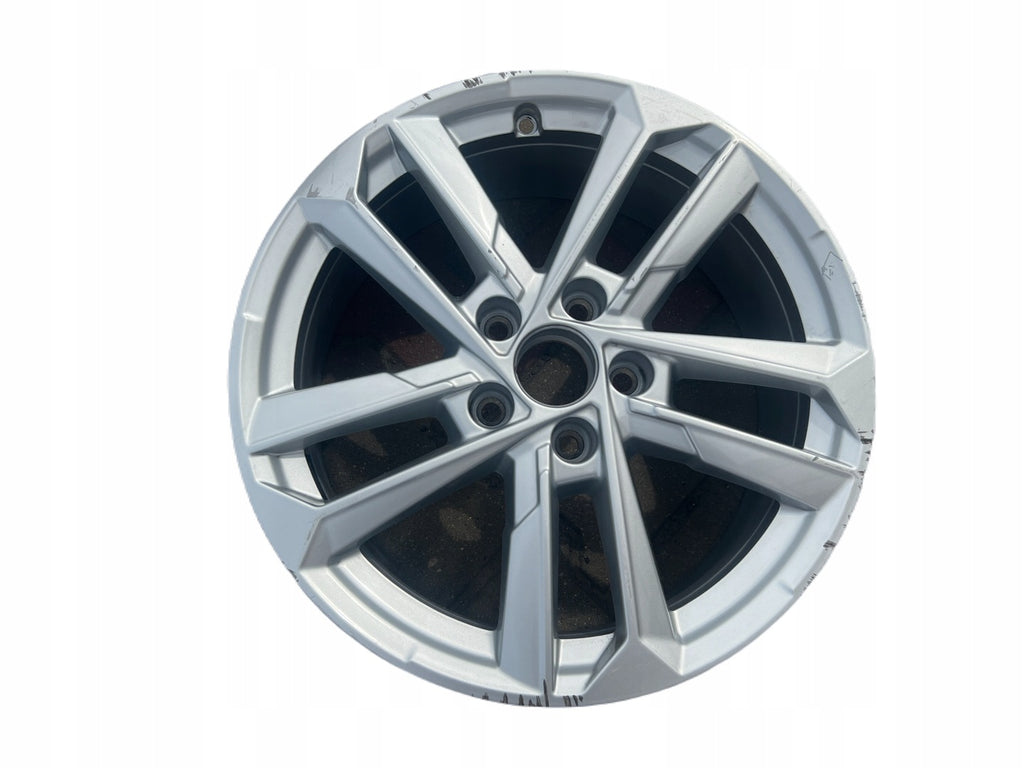 1x Alufelge 17 Zoll 6.5" 5x112 43ET Glanz Silber 8Y0601025L Audi A3 Rim Wheel