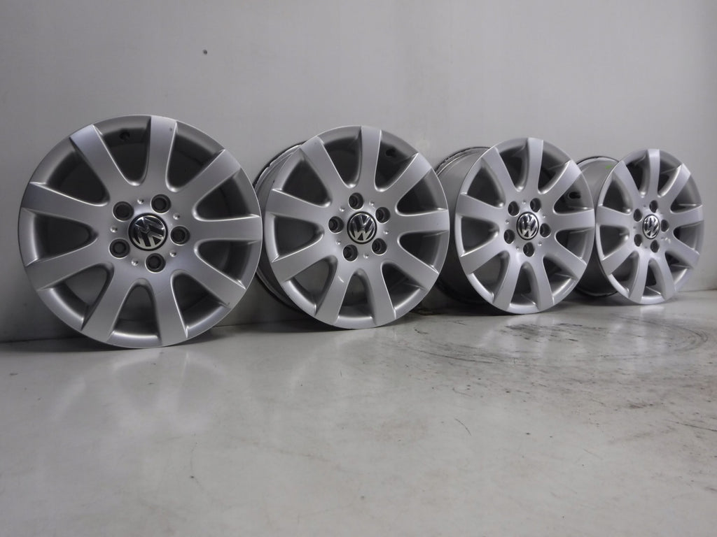 4x Alufelge 15 Zoll 6.5" 5x112 50ET 1K0601025AQ Audi Rim Wheel FEL4844733671vw
