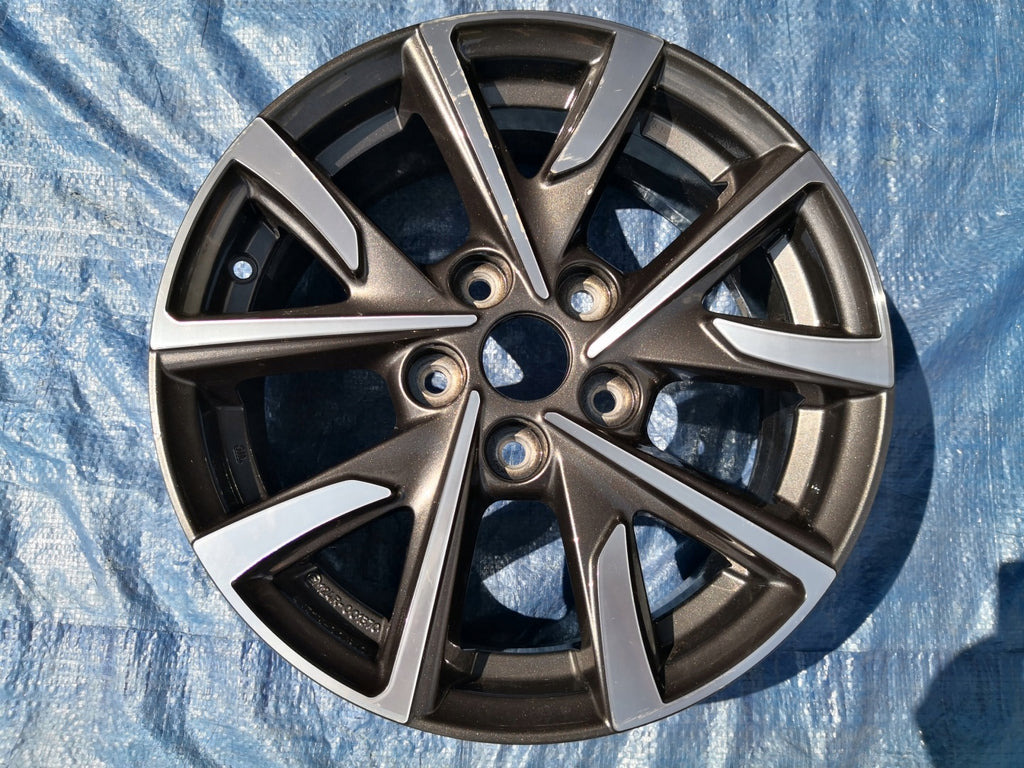 1x Alufelge 16 Zoll 6.5" 5x114.3 50ET Matt Grau DH0MV3810 Mazda Cx 3 Cx3 FEL1812095498sq