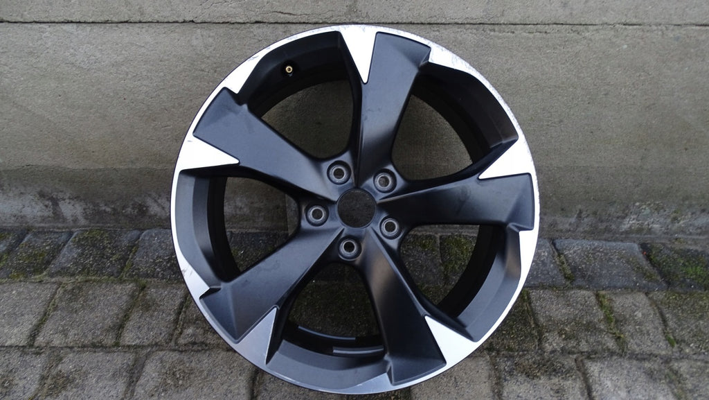 1x Alufelge 18 Zoll 7.5" 5x112 46ET Glanz Schwarz 5FA601025H Cupra Leon FEL5018115247ks