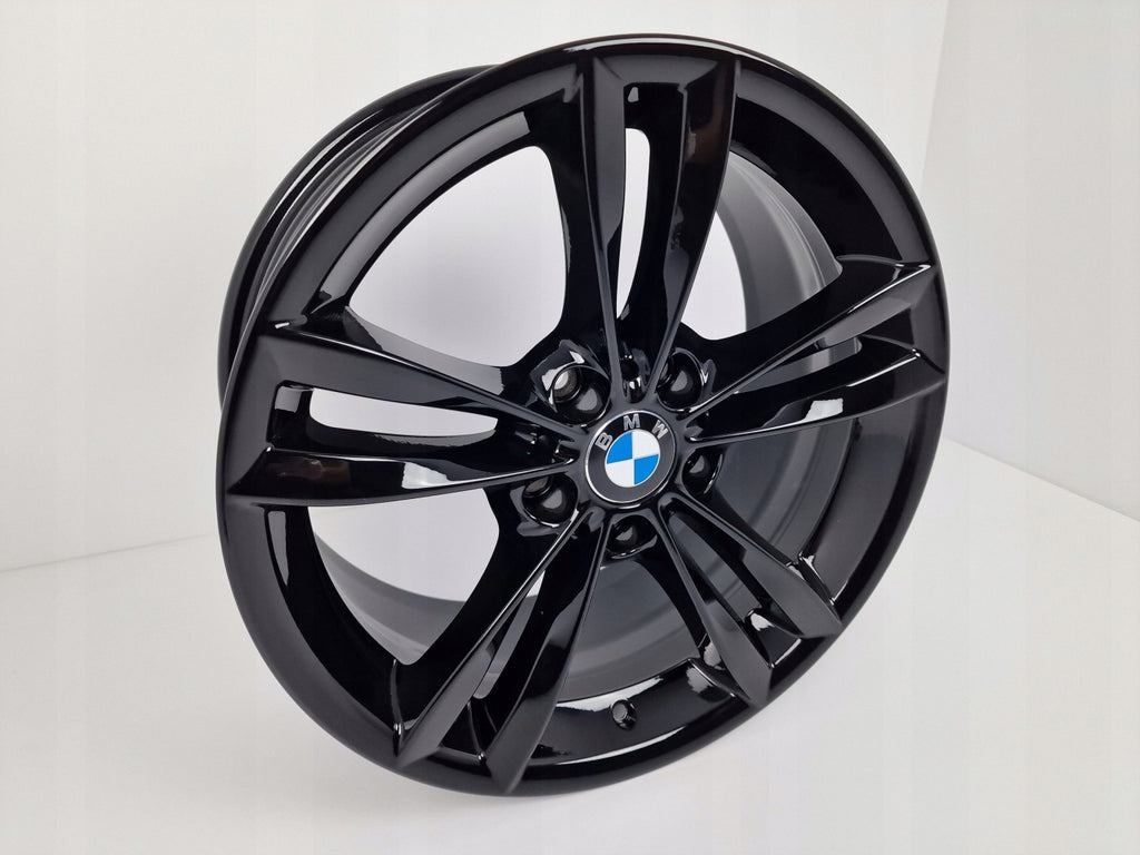 4x Alufelge 18 Zoll 8.0" 5x120 34ET Glanz Schwarz BMW F34 F30 F32 Rim Wheel FEL7845615629en