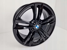 Laden Sie das Bild in den Galerie-Viewer, 4x Alufelge 18 Zoll 8.0" 5x120 34ET Glanz Schwarz BMW F34 F30 F32 Rim Wheel FEL7845615629en