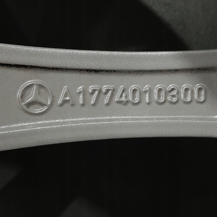 4x Alufelge 17 Zoll 6.5" 5x112 44ET Glanz Silber A1774010300 Mercedes-Benz W177 FEL3156534487ky