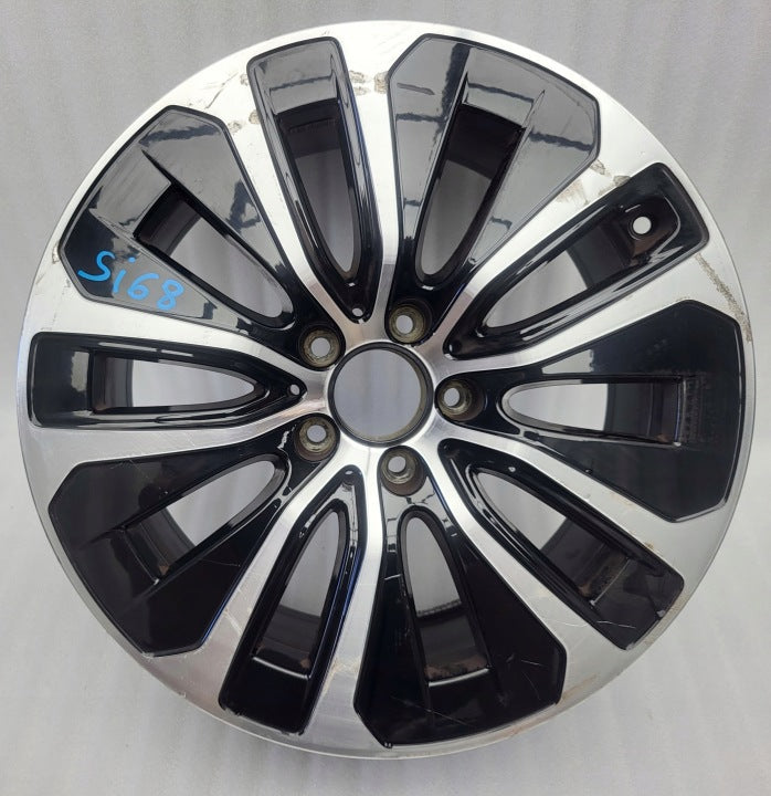 1x Alufelge 18 Zoll 8.0" 5x112 32ET Glanz Silber A2544015100 Mercedes-Benz Glc FEL3815457840si