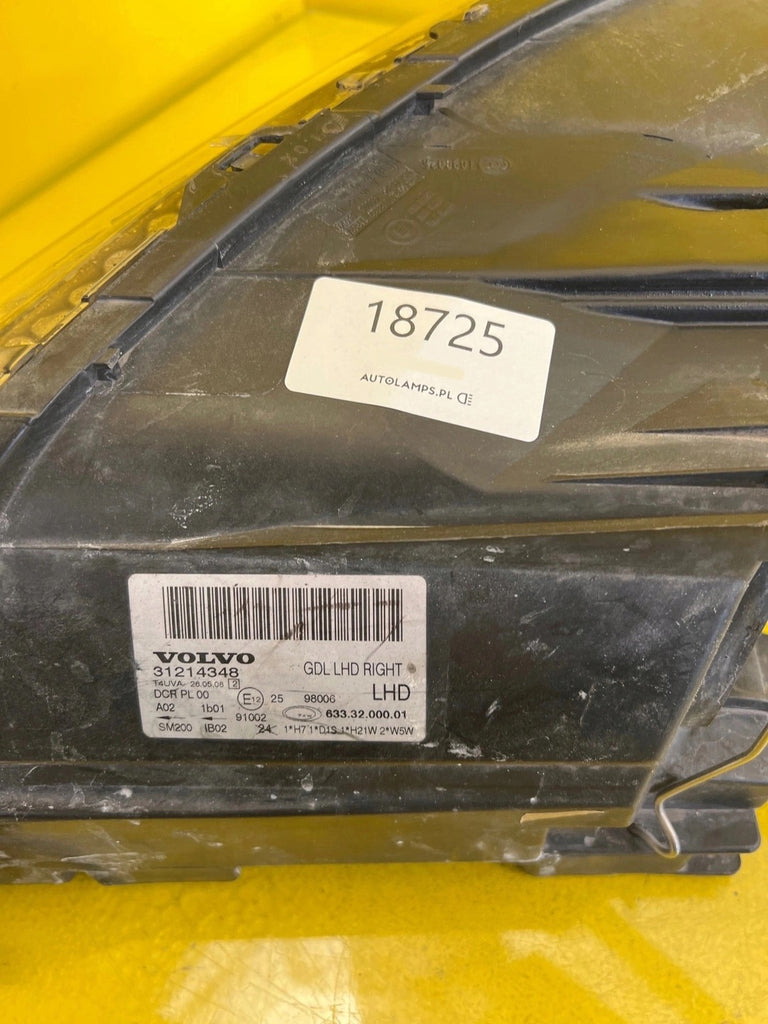 Frontscheinwerfer Volvo Xc70 313214348 Xenon Rechts Scheinwerfer Headlight SCH5967744725qm