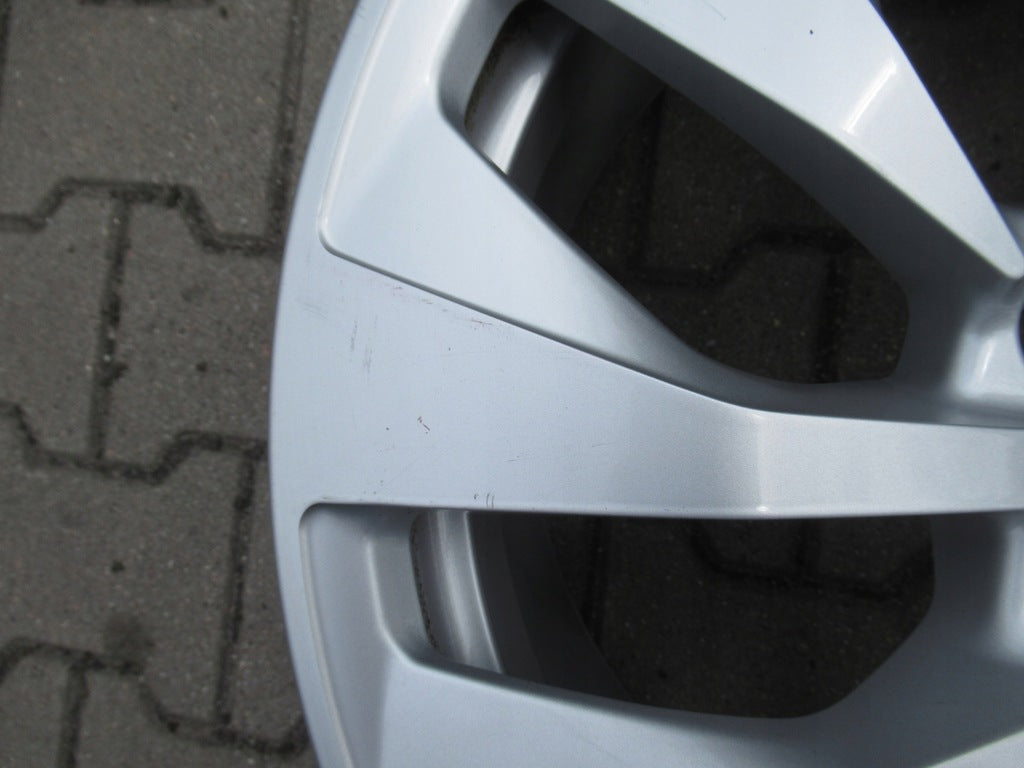 1x Alufelge 18 Zoll 8.0" 5x112 26ET Silber 4K8601025 Audi Rim Wheel FEL2043821208iz