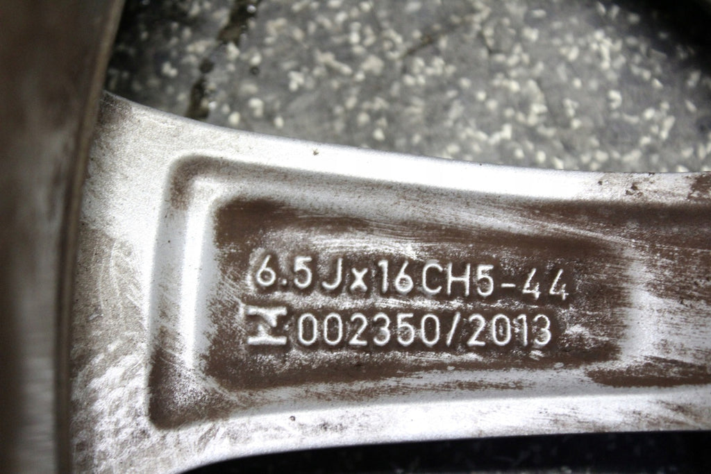 1x Alufelge 16 Zoll 6.5" 5x114.3 44ET 403008128R Renault Megane Iv Rim Wheel