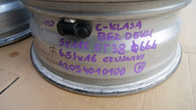 Laden Sie das Bild in den Galerie-Viewer, 4x Alufelge 16 Zoll 6.5" 5x112 36ET Glanz Silber A2054010100 Mercedes-Benz FEL8452350323jm