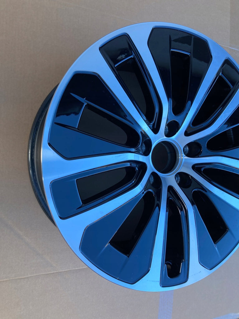 1x Alufelge 18 Zoll 8.0" 5x112 32ET Glanz Schwarz A2544015100 Mercedes-Benz Glc FEL1536303964ri