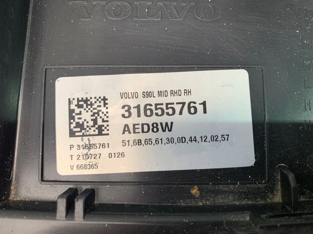 Frontscheinwerfer Volvo S90 V90 31655761 LED Rechts Scheinwerfer Headlight SCH2031317041ti