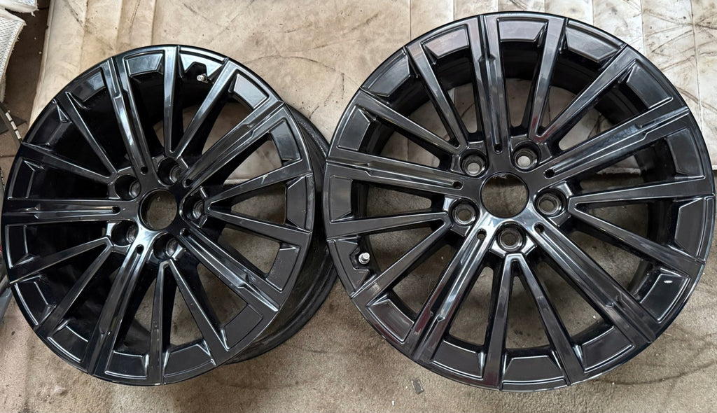1x Alufelge 17 Zoll 7.0" 5x112 41ET Glanz Schwarz BM00379 BMW Rim Wheel FEL4095671871va