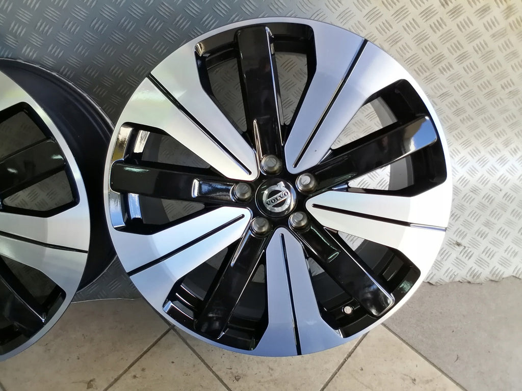 4x Alufelge 19 Zoll 8.5" 5x108 50 5ET Glanz Schwarz 32143628 Volvo I Rim Wheel FEL3375927702pf