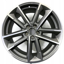 Load image into Gallery viewer, 1x Alufelge 18 Zoll 7.5" 5x112 46ET Matt Graphit 82A601025AF Audi Rim Wheel FEL2421219689gt