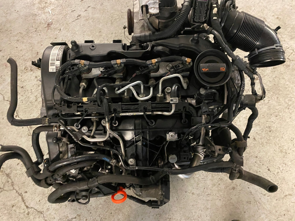Motor VW Scirocco Touran CFHB 2.0 TDI 136PS 100kW Diesel Engine Unkomplett