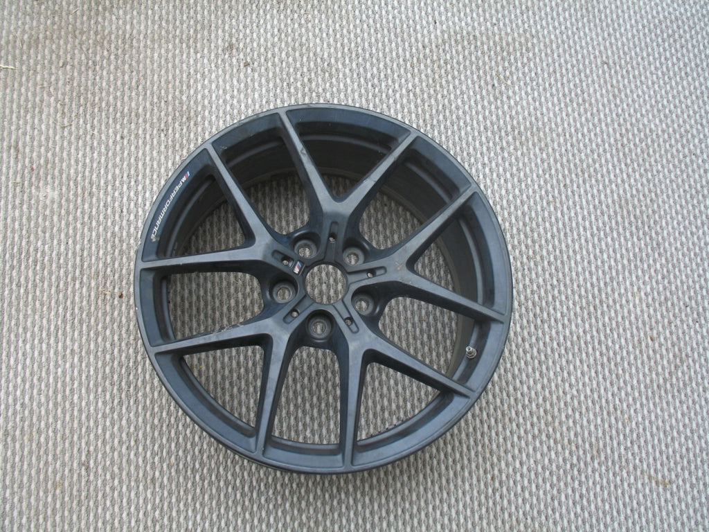 1x Alufelge 18 Zoll 8.0" 5x112 54ET Glanz Graphit 8092353 BMW 1 Rim Wheel FEL6832501566ka