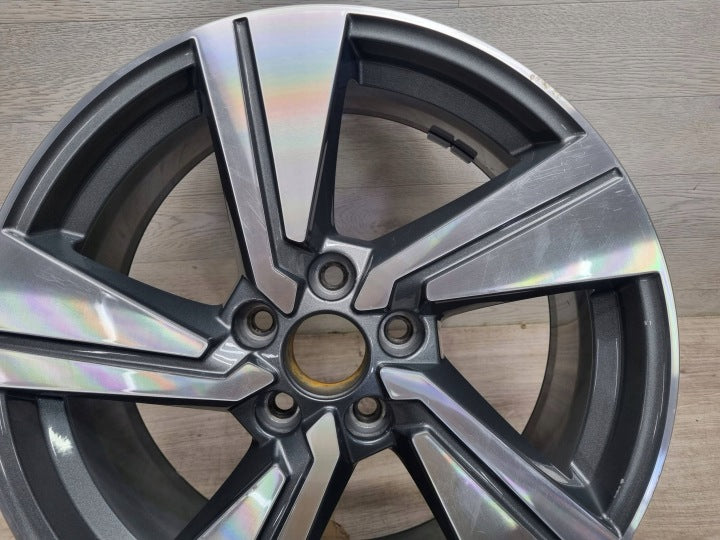 1x Alufelge 18 Zoll 7.0" 5x112 45ET Glanz Graphit 81A601025G Audi Q2 Mg FEL1096779367vf