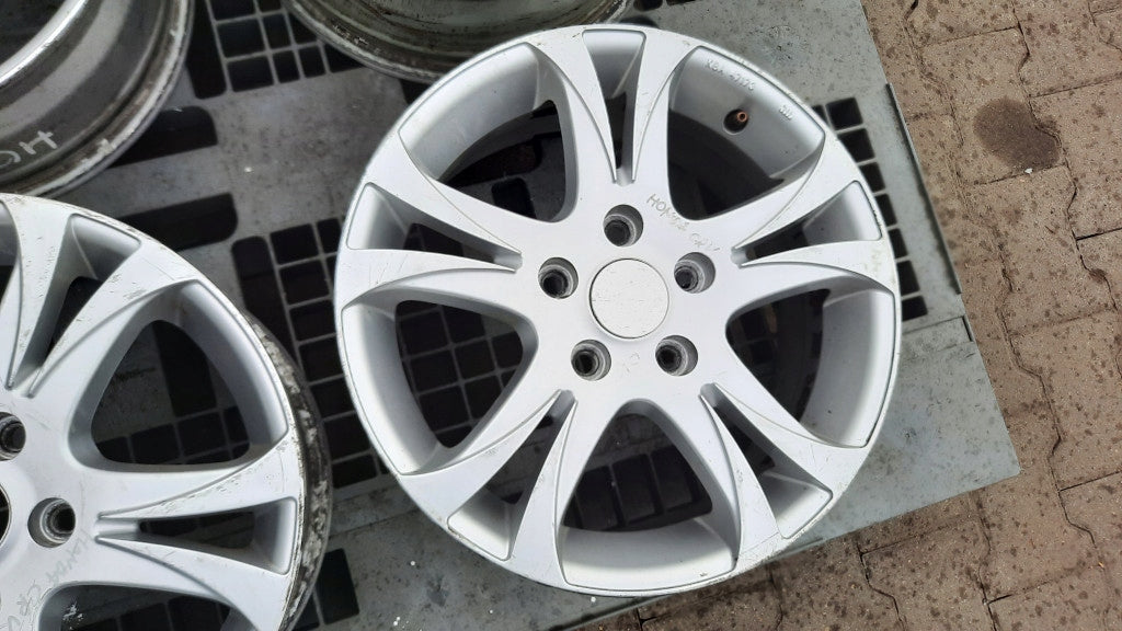 4x Alufelge 16 Zoll 6.5" 5x114.3 Honda I Rim Wheel FEL3371918676pz