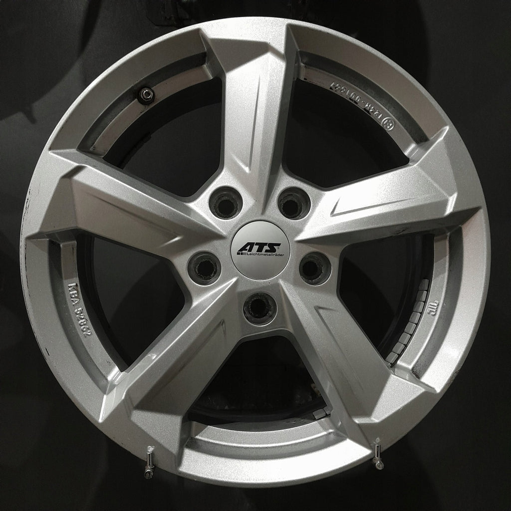 4x Alufelge 16 Zoll 6.5" 5x112 46ET Silber KBA52862 Skoda Octavia Iii Rim Wheel FEL8872347865sz