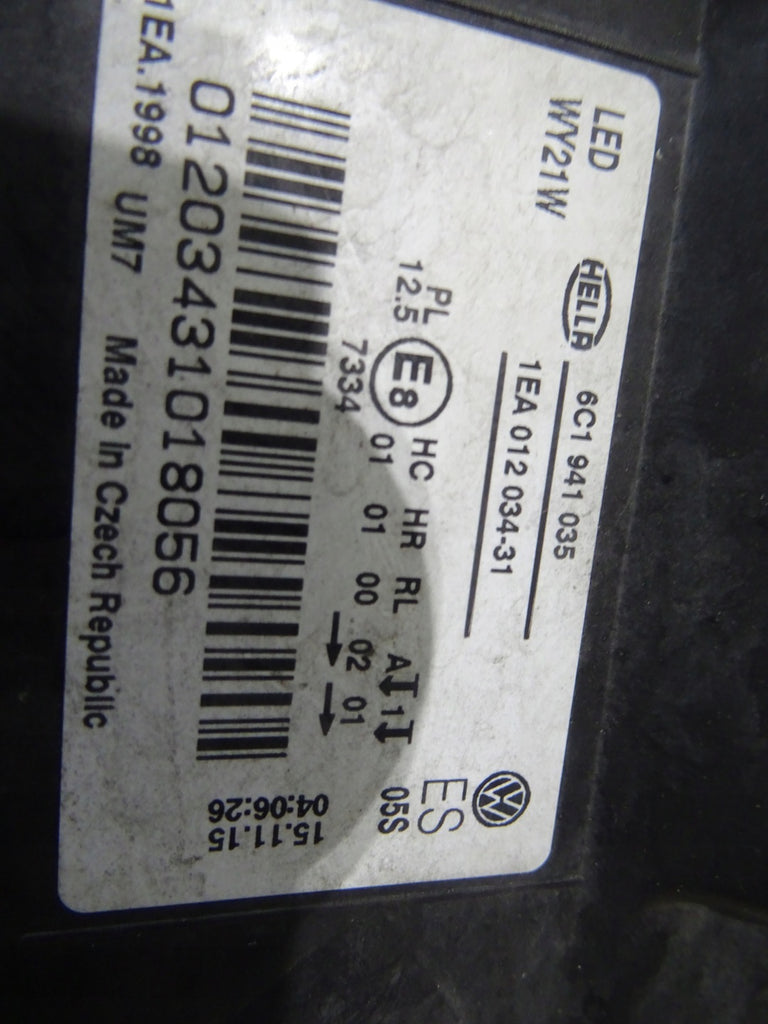 Frontscheinwerfer VW Polo 6c1 6C1941035 Full LED Links Scheinwerfer Headlight