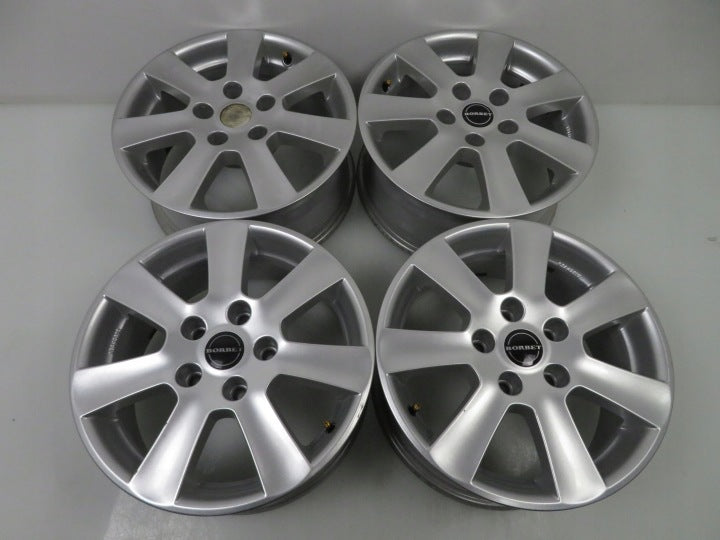 4x Alufelge 16 Zoll 7.0" 5x120 35ET KBA45810 BMW 3 E46 E60 E90 Rim Wheel FEL6669655966iy