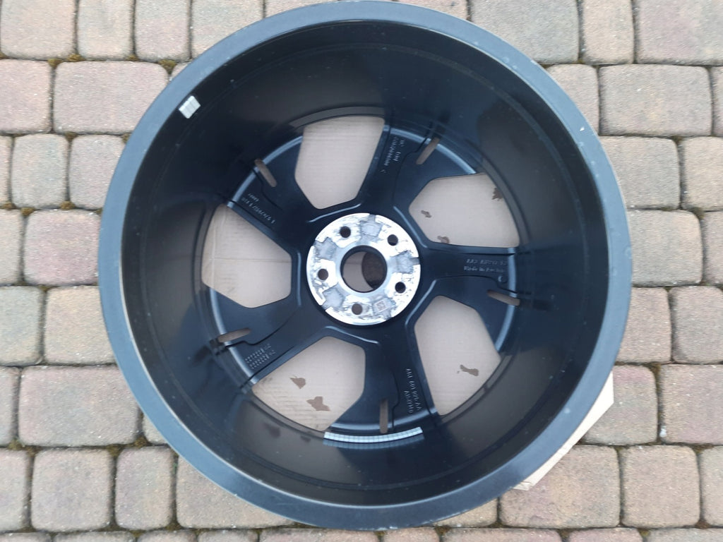 1x Alufelge 20 Zoll 9.0" 5x112 38ET Schwarz 4KE601025 Audi Q8 Rim Wheel FEL3933244239sf