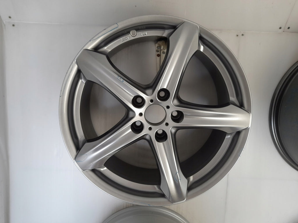 1x Alufelge 19 Zoll 8.5" 5x120 50ET Glanz Silber KBA48117 Rim Wheel FEL8256789172dh