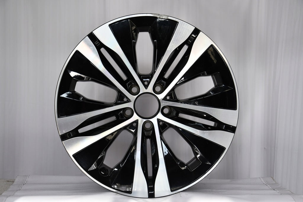 1x Alufelge 18 Zoll 8.5" 5x112 52ET A2064015200 Mercedes-Benz C-Class Rim Wheel FEL2564967590uj