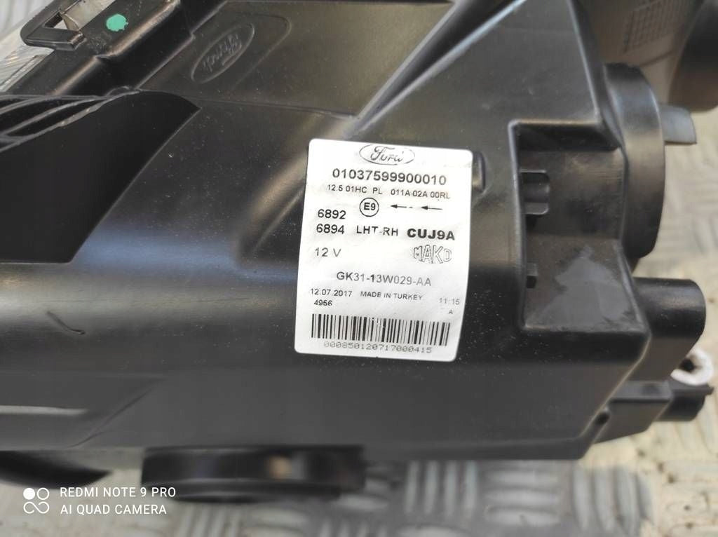 Frontscheinwerfer Ford Transit GK31-13W029-AA Rechts Scheinwerfer Headlight