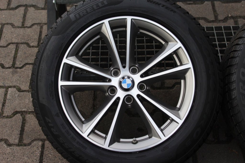 4x Alufelge 17 Zoll 7.5" 5x112 27ET Glanz Graphit 6863417 BMW 5 G31 G30 FEL5225709110ms
