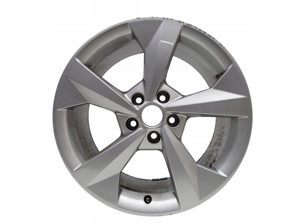 1x Alufelge 18 Zoll 8.0" 5x112 46ET Glanz Silber 8Y0601025CP Audi A3 Rim Wheel FEL6168848793my