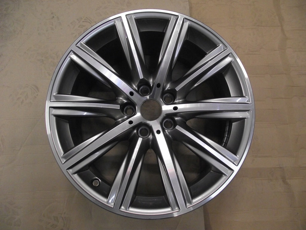 1x Alufelge 18 Zoll 8.0" 5x112 30ET Glanz Graphit 6874441 BMW 5 G31 G30 FEL2063740906ag