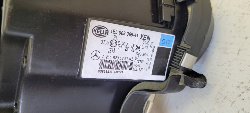Frontscheinwerfer Mercedes-Benz W211 A2118201361KZ Xenon Links Headlight SCH6088851636hr