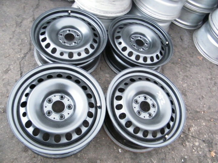 4x Alufelge 17 Zoll 6.5" 5x112 38ET Schwarz Mercedes-Benz Viano Rim Wheel FEL9462024686yh