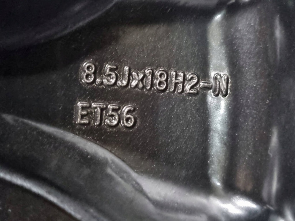 1x Alufelge 18 Zoll 8.5" 5x112 56ET Glanz Schwarz A2054018300 Mercedes-Benz W205 FEL6758529321ps