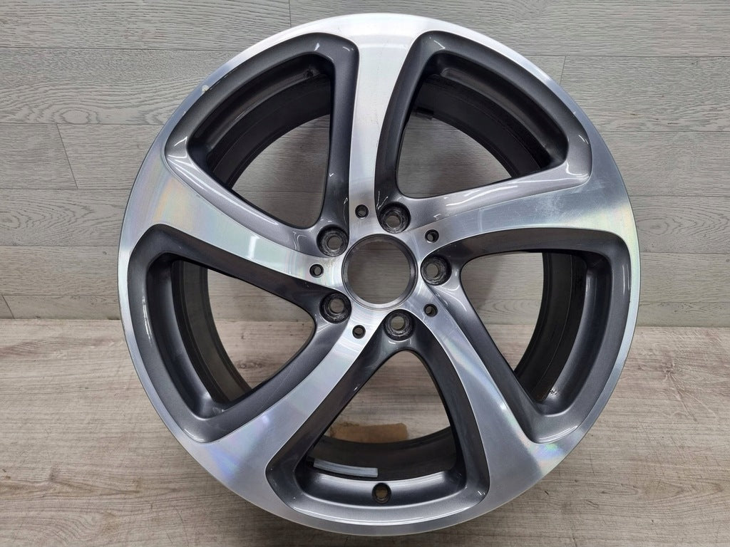 1x Alufelge 18 Zoll 8.0" 5x112 43ET Glanz Schwarz A2134013200 Mercedes-Benz W213 FEL5027656667ih