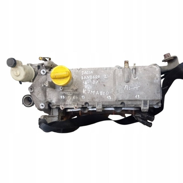 Motor Dacia Sandero K7MA800 1.6 84PS 62kW 127TKm 2012 Benzin Engine Unkomplett MOT9956991387vs