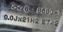 Load image into Gallery viewer, 1x Alufelge 21 Zoll 9.0" 5x112 42ET Glanz Schwarz 11A601025K VW Rim Wheel FEL8133480363dx