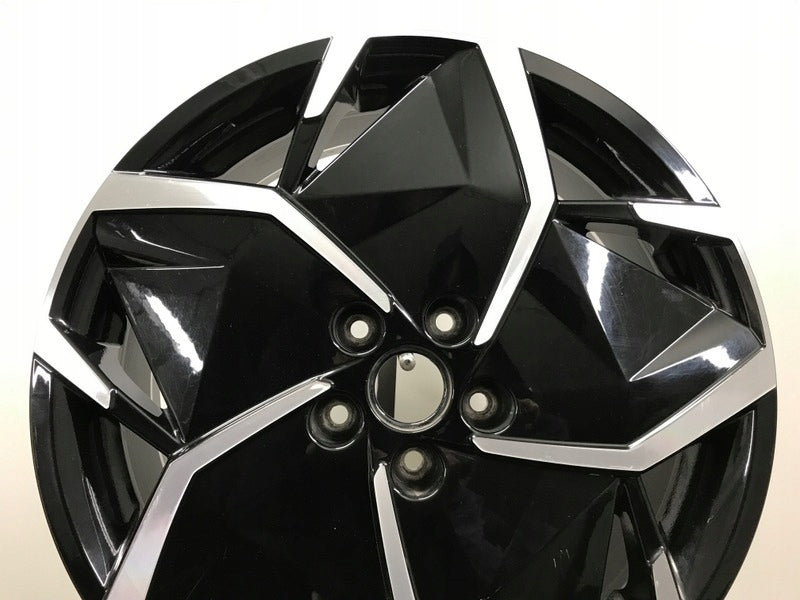 1x Alufelge 19 Zoll 7.5" 5x114.3 49 5ET Glanz Schwarz 52910-G1130 Hyundai Ioniq FEL3448284319wf
