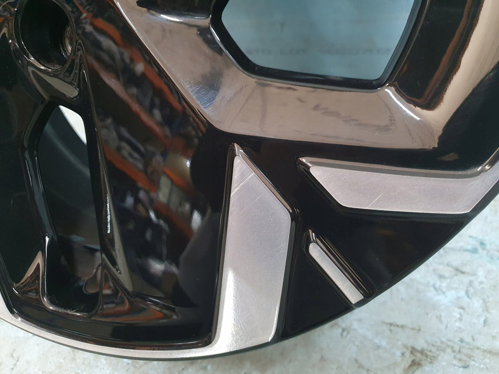1x Alufelge 17 Zoll 7.0" 5x114.3 52ET Glanz Schwarz 52910-AO000 Kia Niro FEL5144873056wu