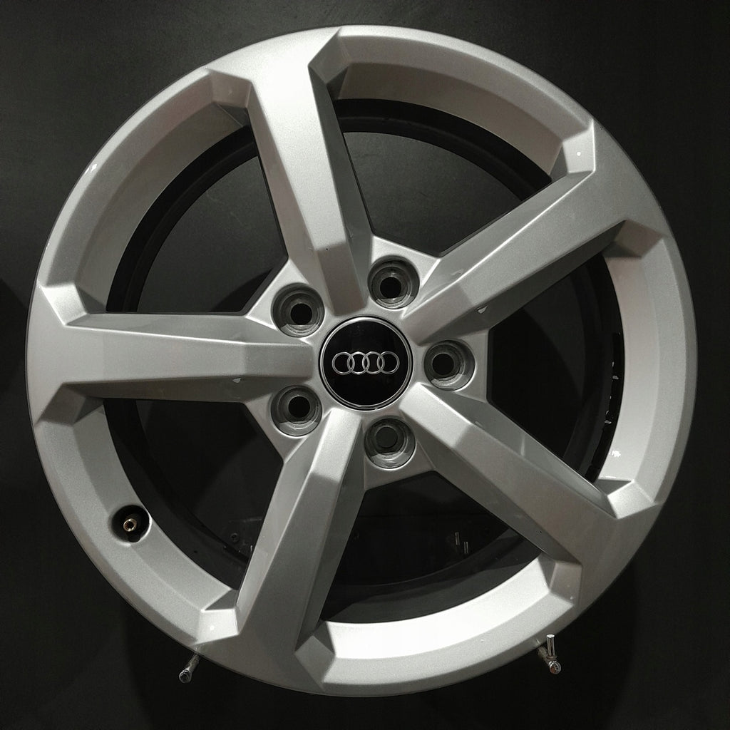 4x Alufelge 16 Zoll 6.0" 5x112 43ET Silber 81A071496A Audi Rim Wheel FEL3939620722fh