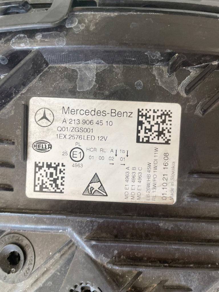 Frontscheinwerfer Mercedes-Benz W213 A2139067509 A2139064910 LED Links Headlight SCH2347747667ki